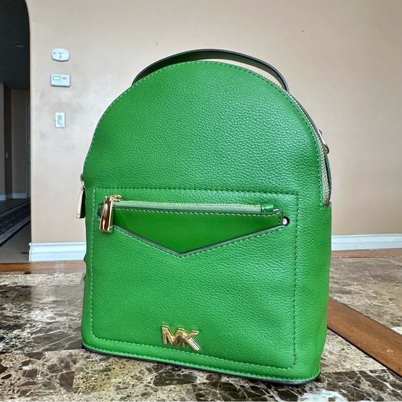Authentic Michael Kors Leather Backpack - Picture 2 of 13